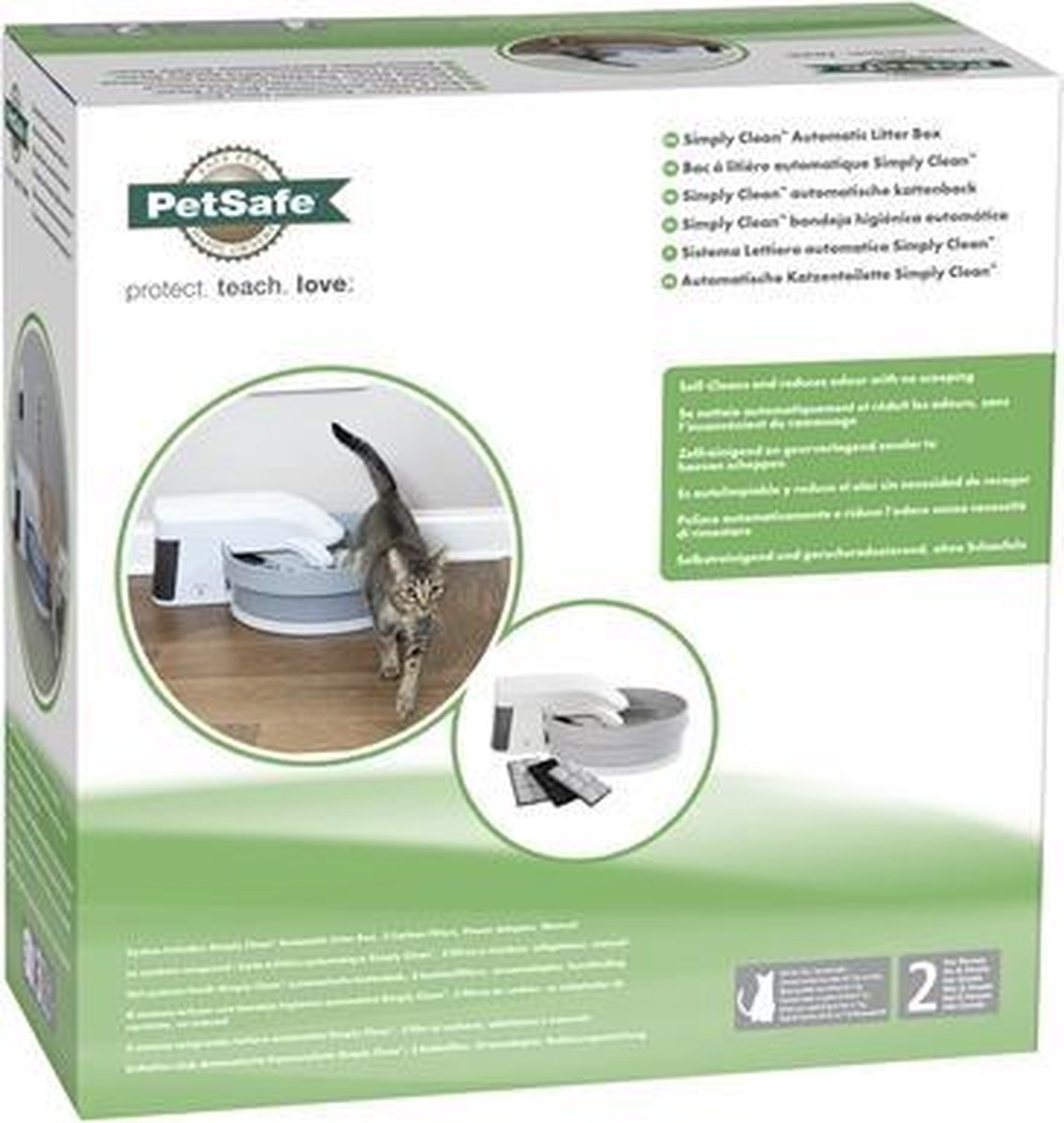 Petsafe simply clean zelfreinigende kattenbak -  - 1 stuks