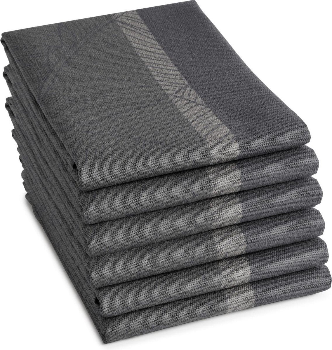 DDDDD Barrier - Theedoek - Anthracite - 6 stuks