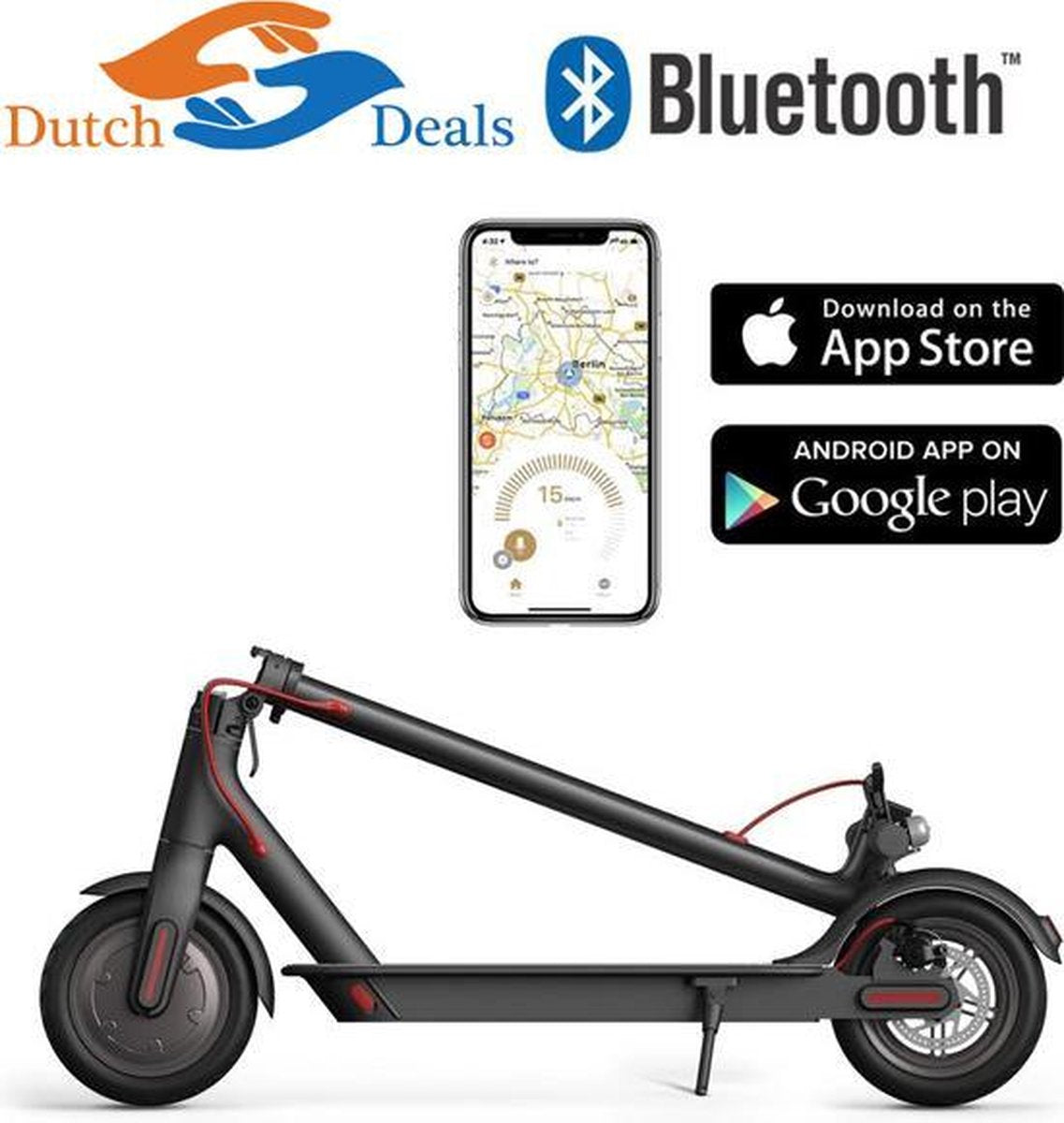 Elektrische Step – Applicatie - luchtbanden