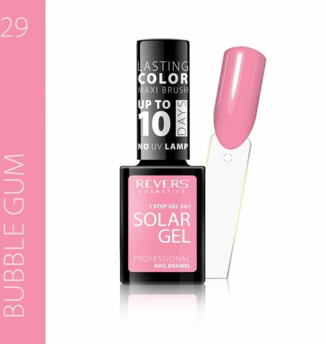 REVERS® 3in1 Solar Gel Nagellak 12ml. - #29 Bubble Gum