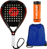 Pure2Improve - Padel racket - Rechet Jugador - Beginners Racket - inclusief rackettas en - padelballen