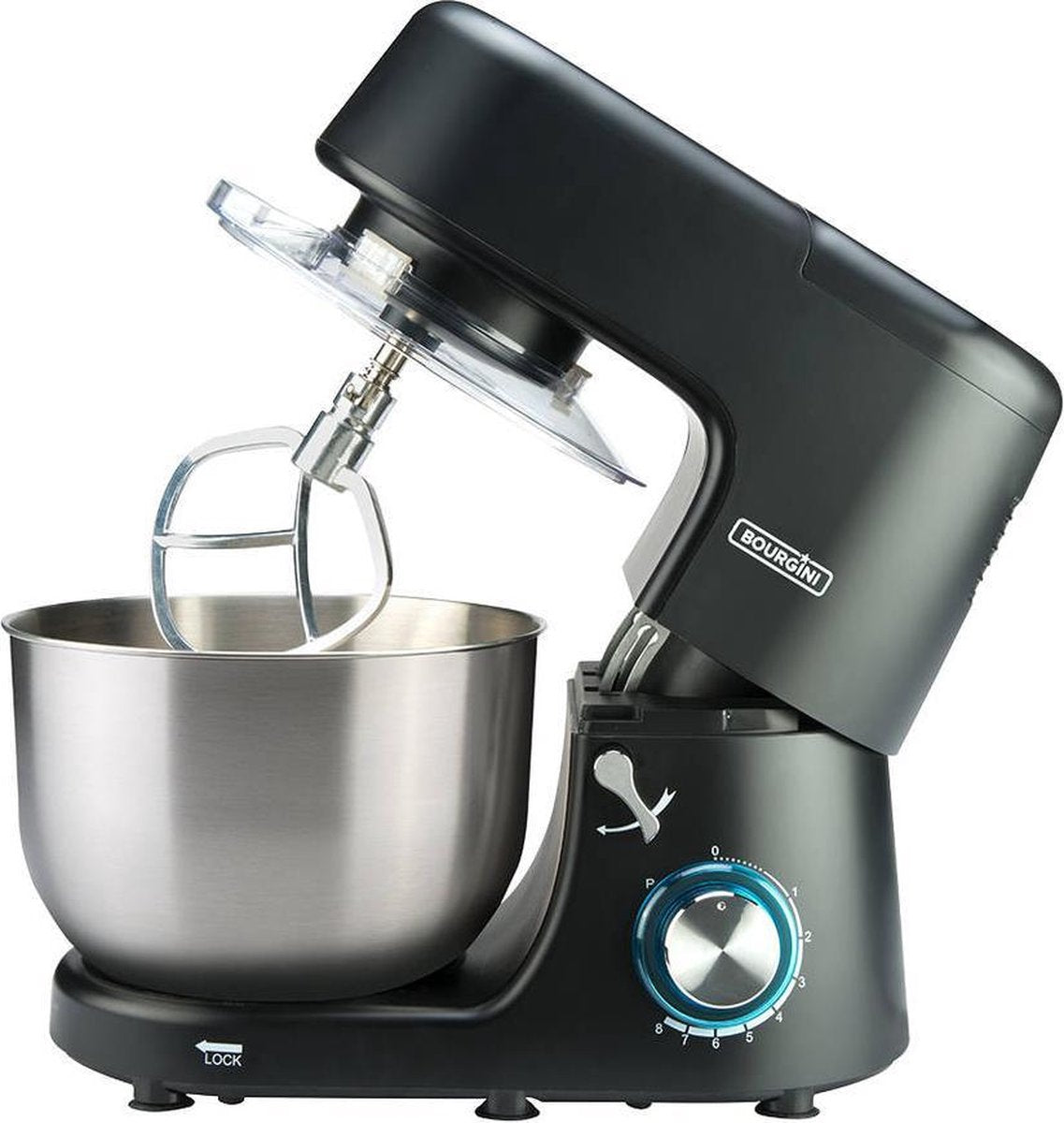Bourgini keukenmachine Classic Kitchen Chef XL - zwart