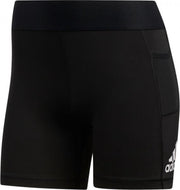 adidas Alphaskin Tight 3'' Dames - zwart - maat S