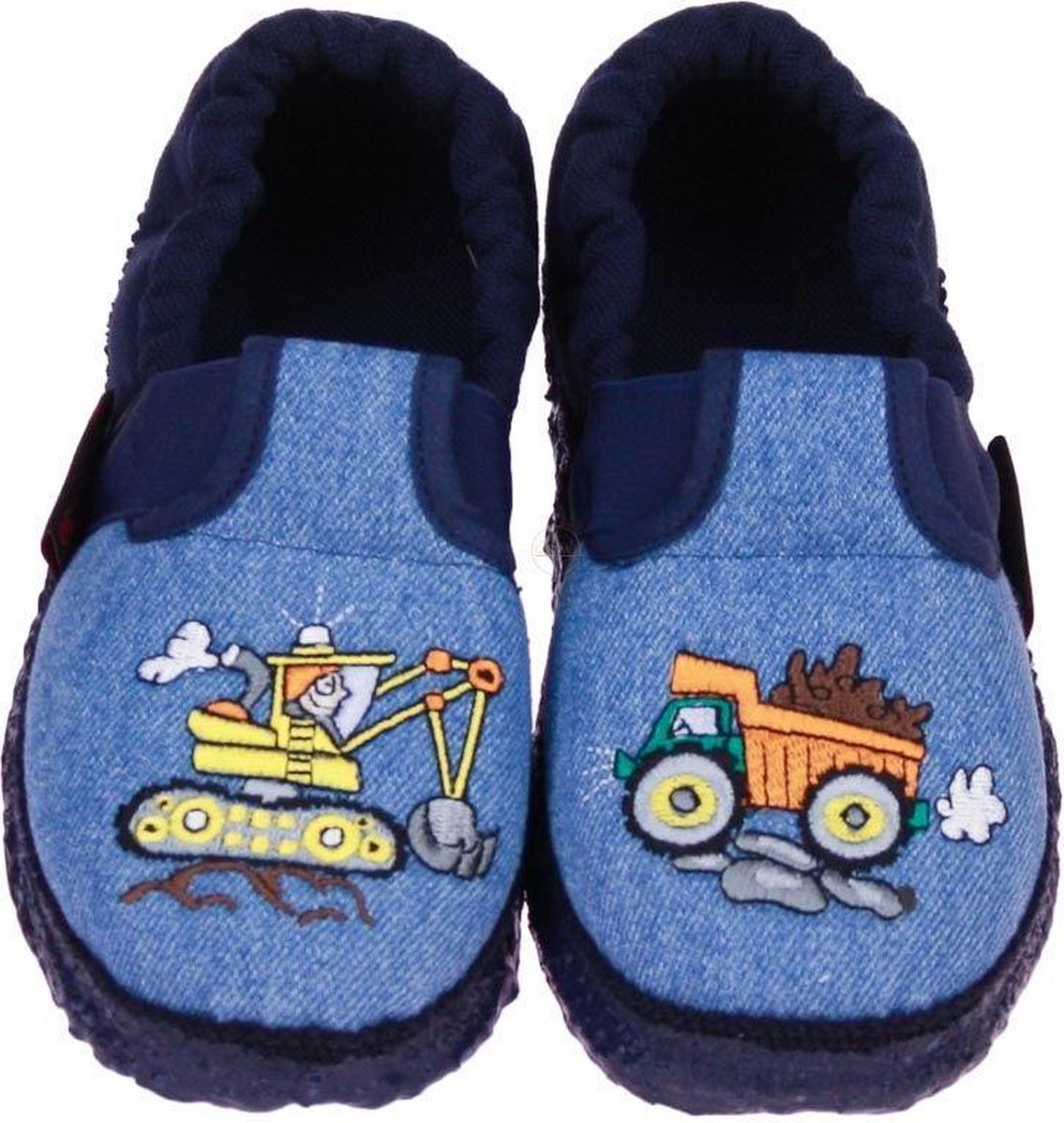 Giesswein Arbach Jeansblauwe Pantoffel