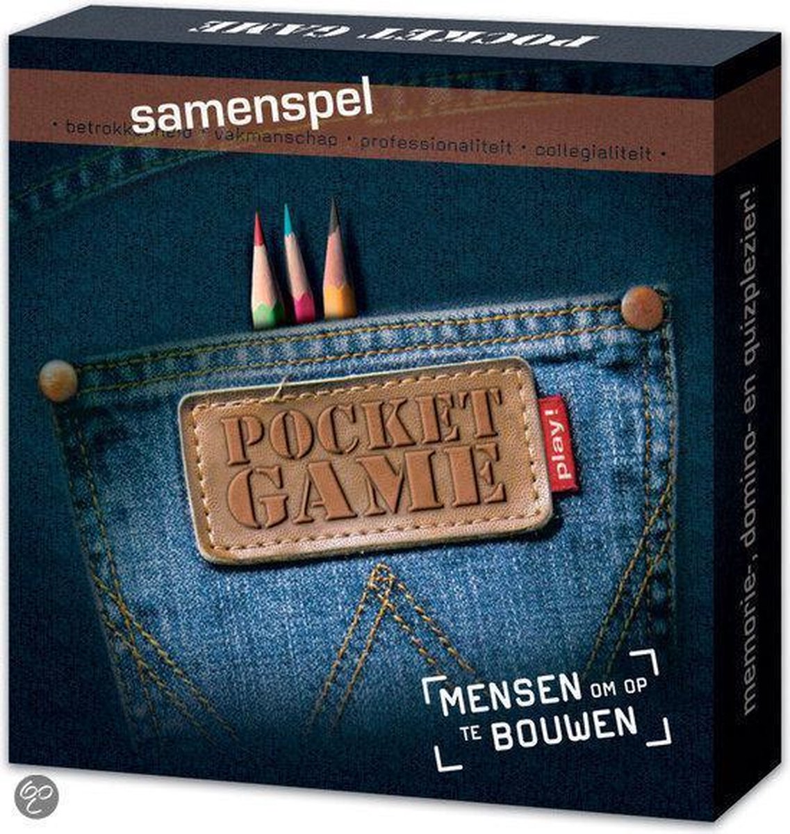 Memo Quizspel Samenspel Pocketgame - Workers
