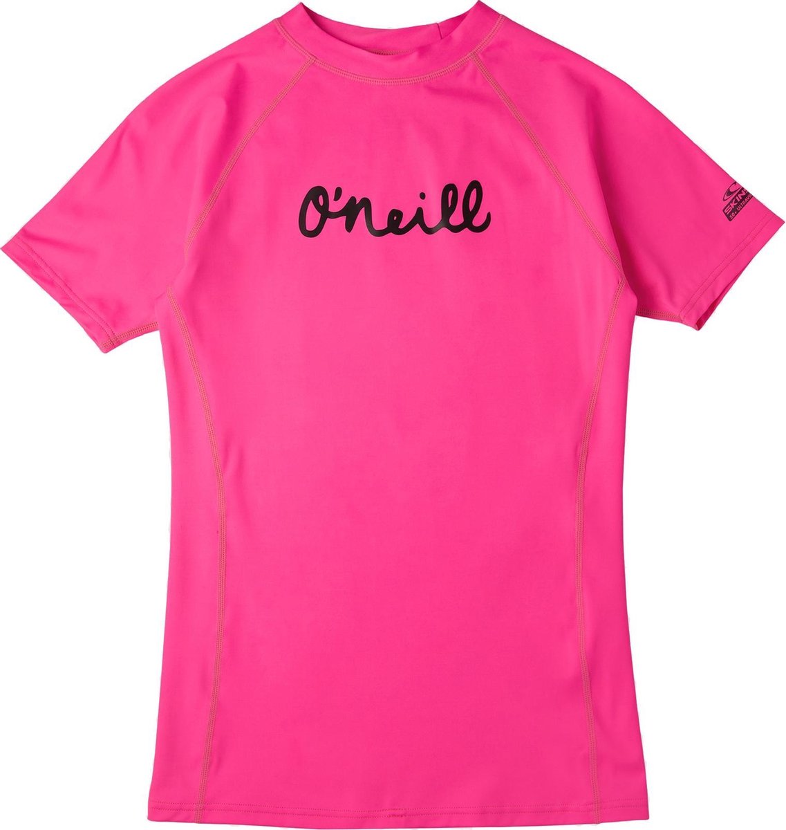 O'Neill - UV Zwemshirt voor meisjes - Skins - Knalroze - maat 152-164cm