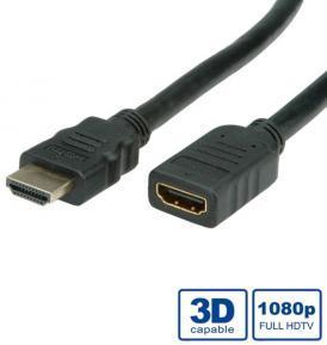 ADJ ADJBL11995577 HDMI High Speed Extension Cable with Ethernet - [F/M - 5M]