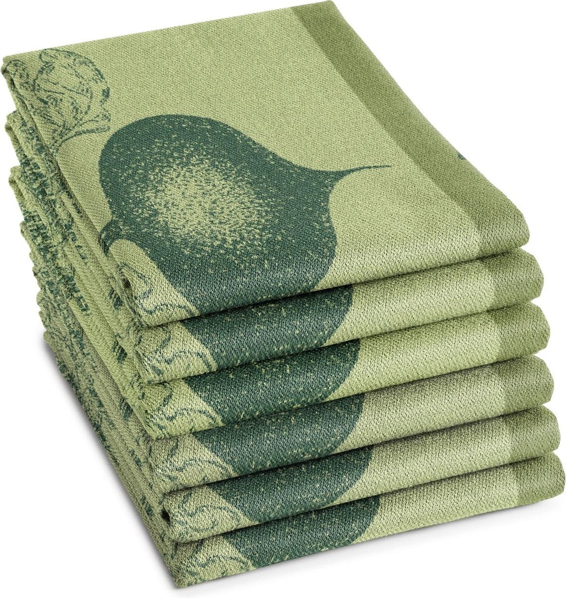 DDDDD Greens - Theedoek - Green - 6 stuks