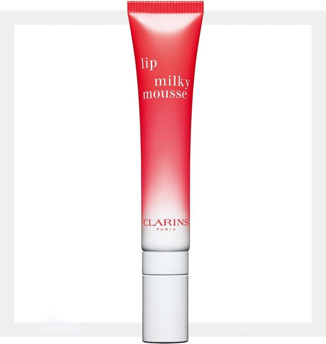 Clarins - Lip Milky Mousse - 01 Mily Strawberry - 10 ml - Lipgloss