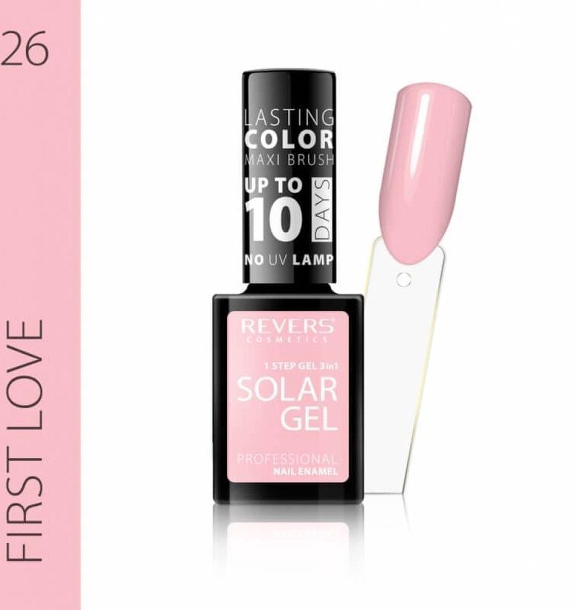 REVERS® 3in1 Solar Gel Nagellak 12ml. – #26 First Love