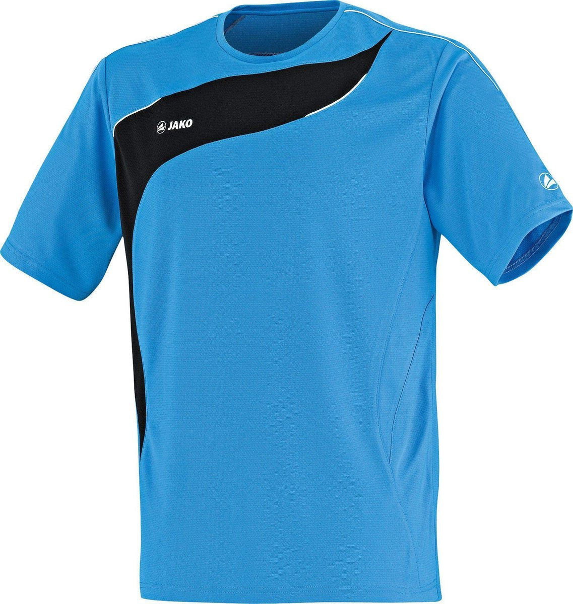 Jako Competition T-Shirt Kinderen - Lichtblauw / Zwart | 128