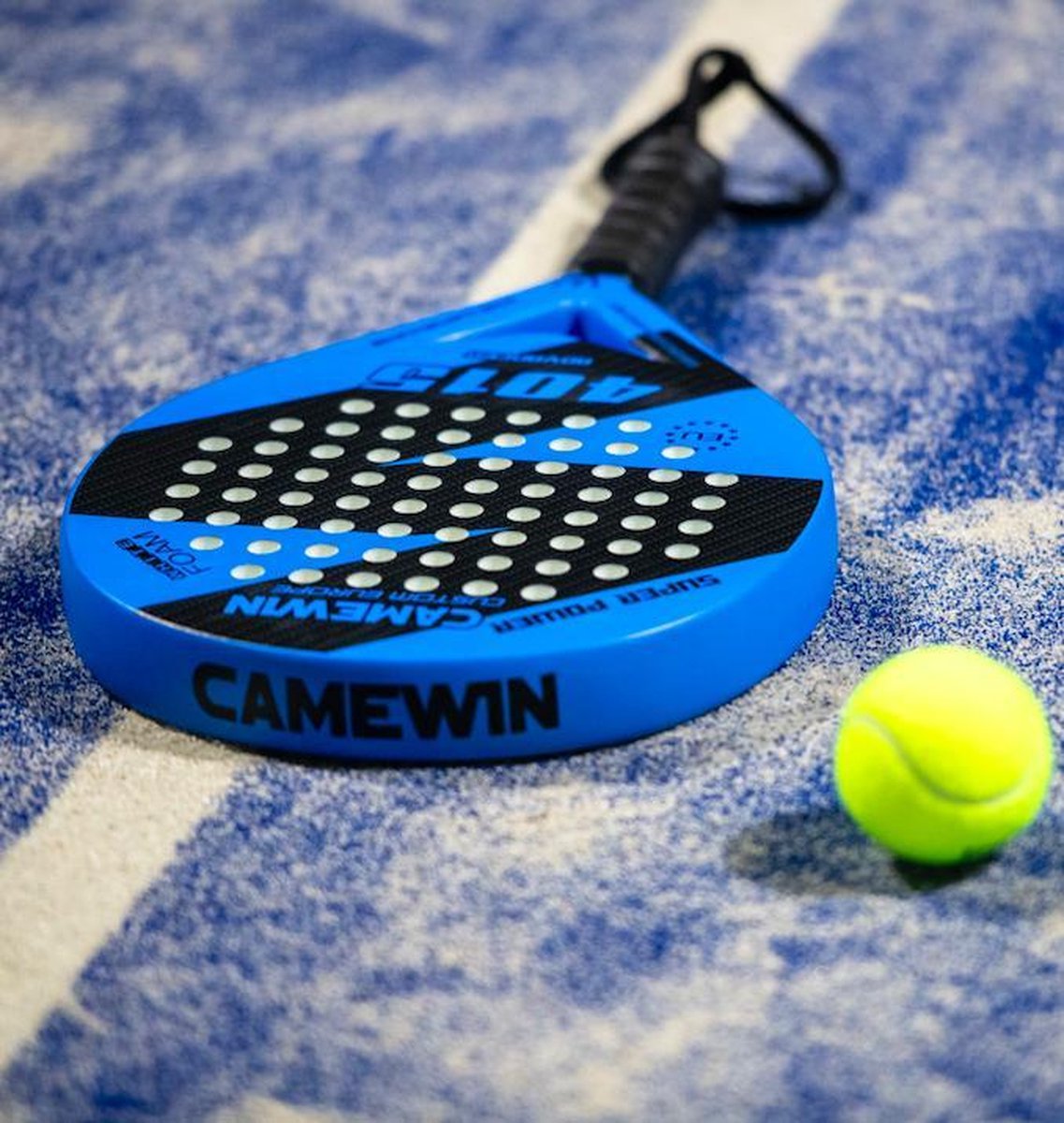 Camewin Padel Racket (Blauw) 2021 - incl. overgrip