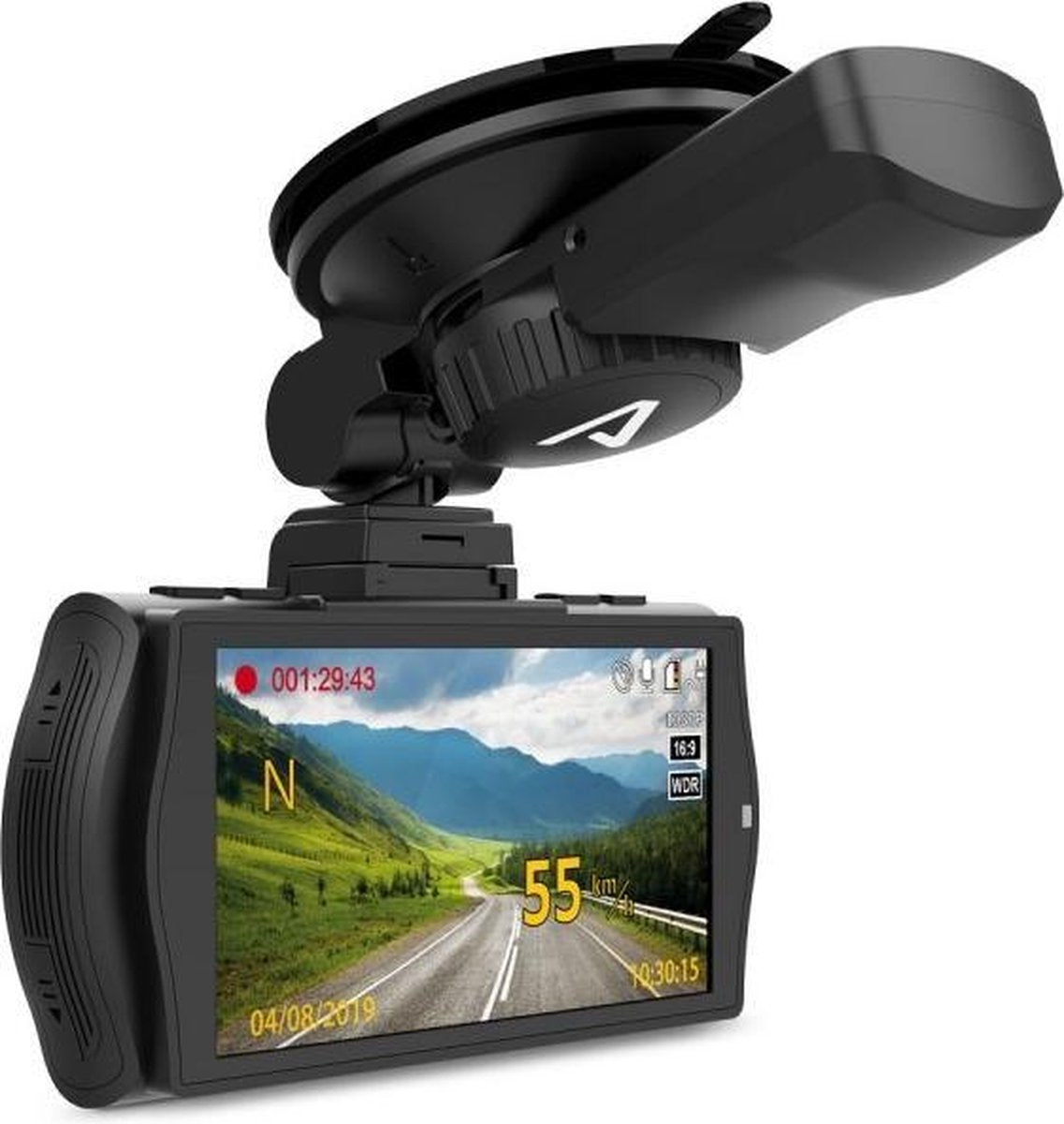 Lamax C9 dashcam met GPS - Zwart