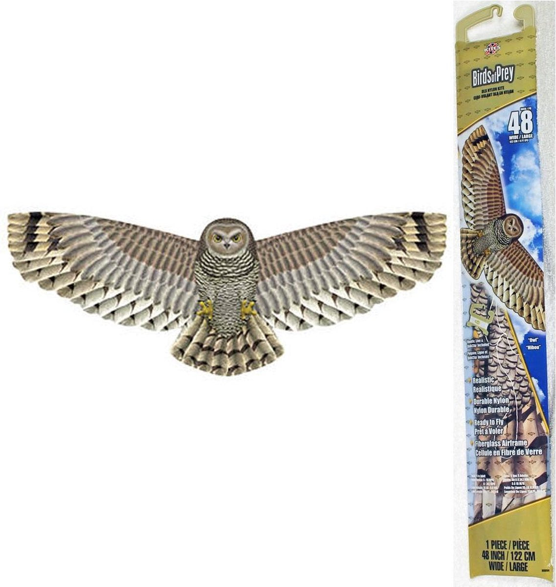 XKites Birds Of Pray Owl | eenlijner | Vogel