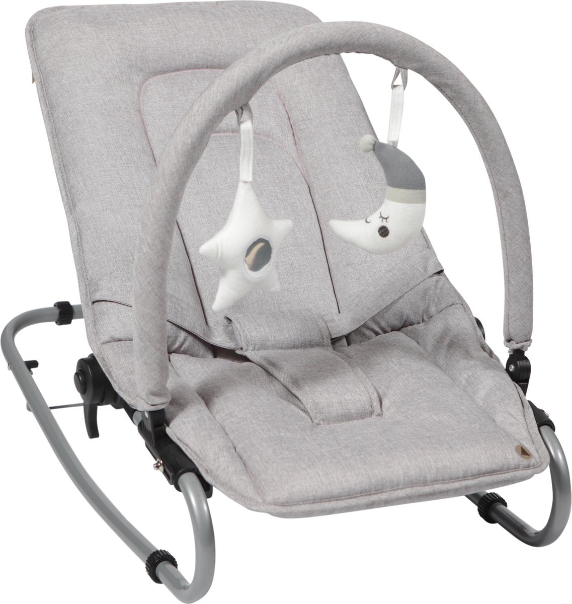Topmark Toby wipstoel - met speelboog - grey
