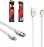 LDNIO LS04 USB oplaad kabel geschikt voor o.a iPhone 5 5S 5C SE 6 6S 7 8 Plus X XS XR Max iPod touch 5 6