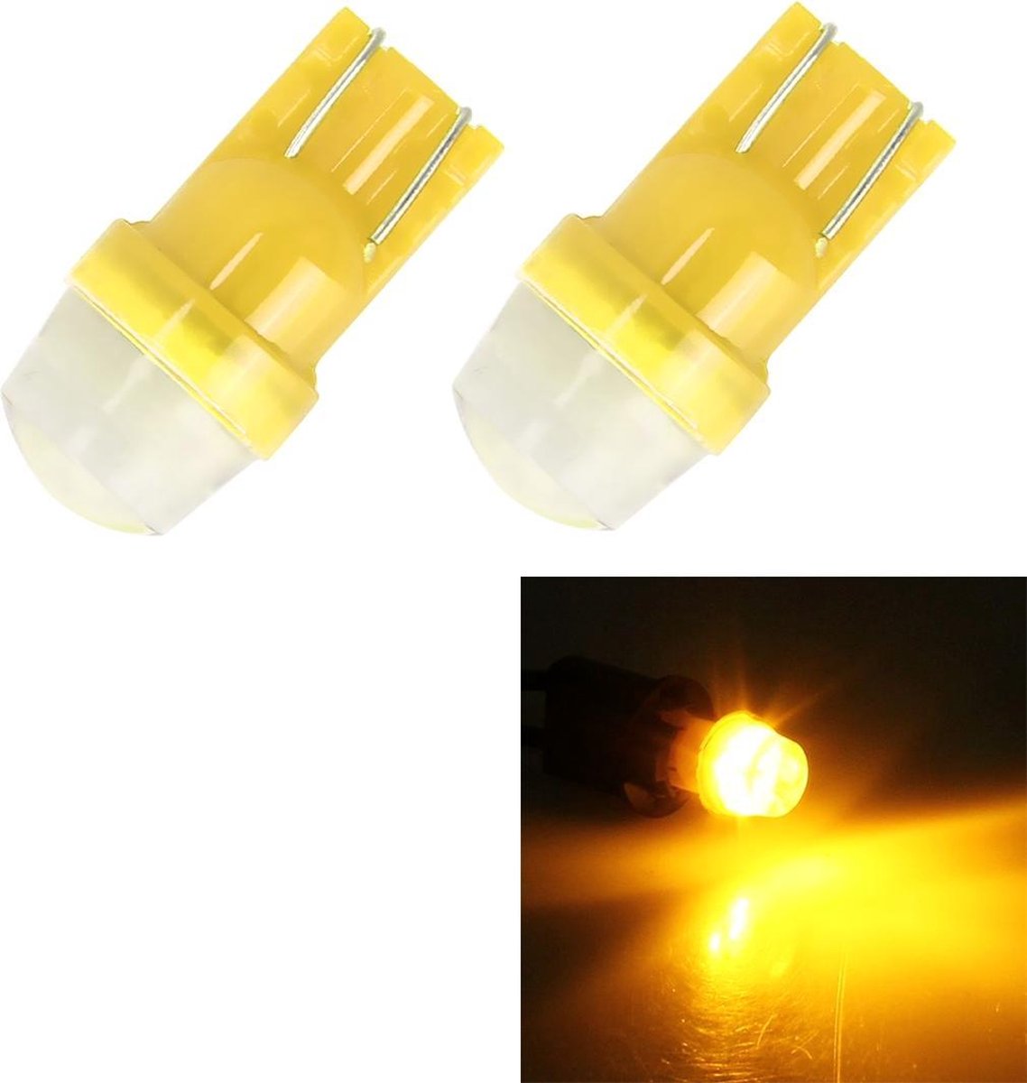 2 STKS T10 / W5W / 194/501/168 0.6 W 35LM 6000 K 2835-LED Lampen Auto Leeslamp Klaring Licht