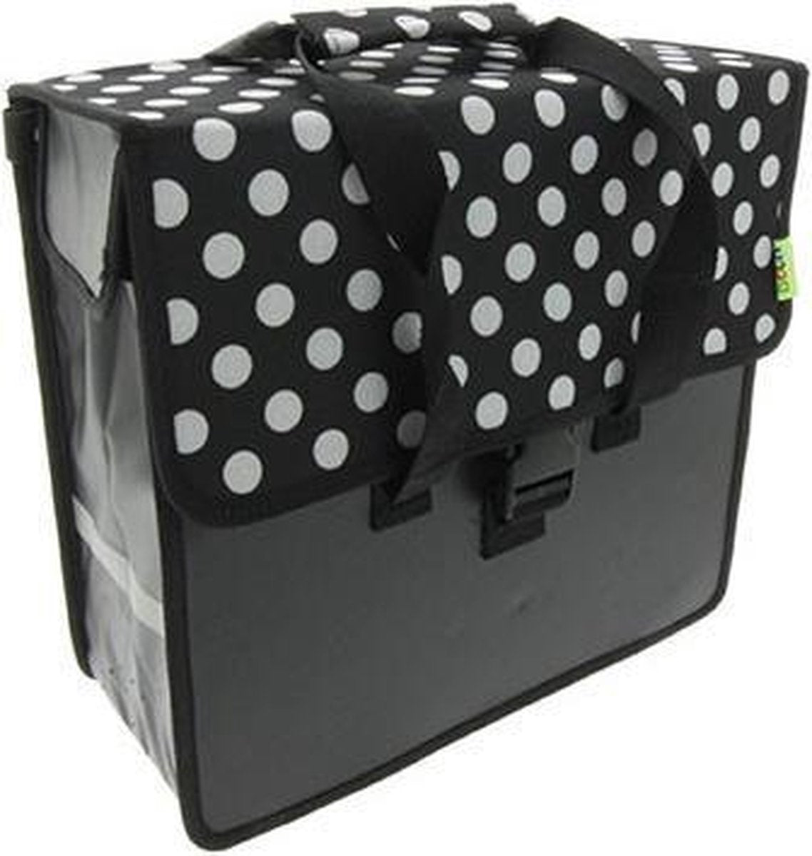 Beck Shopper White Small Dots