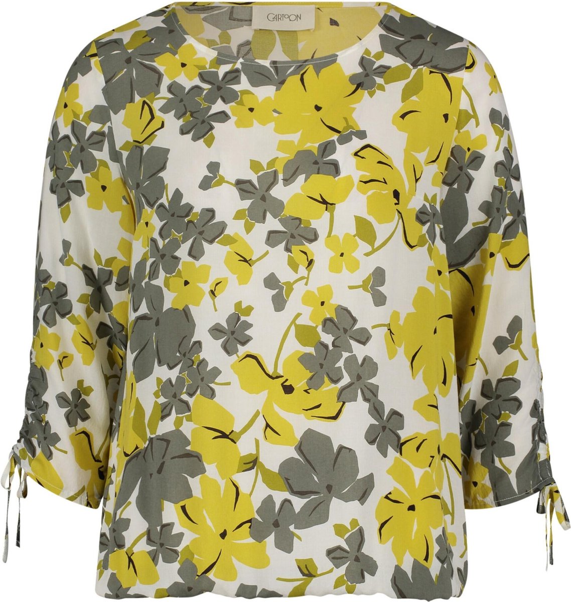 Cartoon blouse Wit-38 (M)