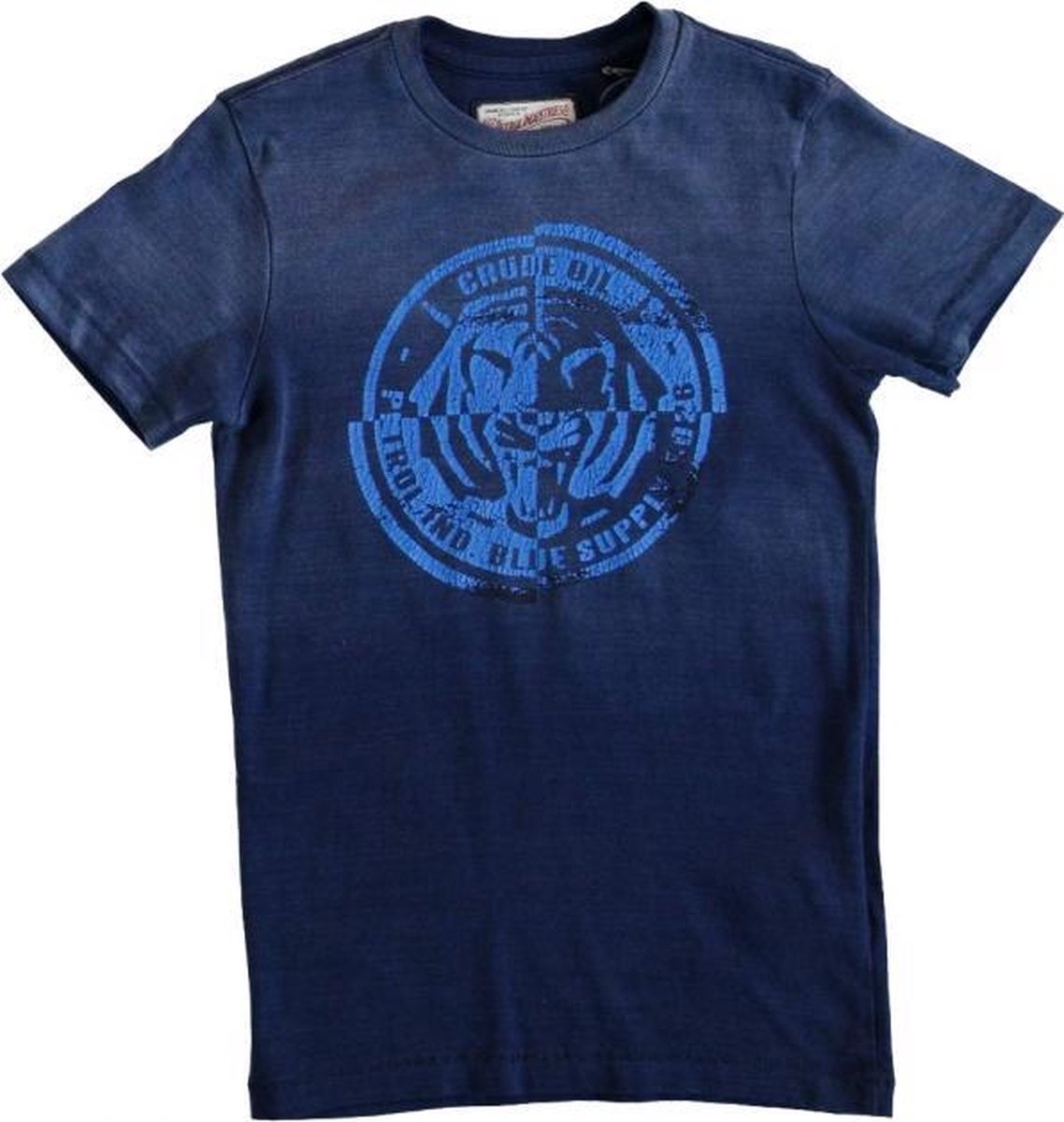 Petrol stevig blauw t-shirt Maat - 116