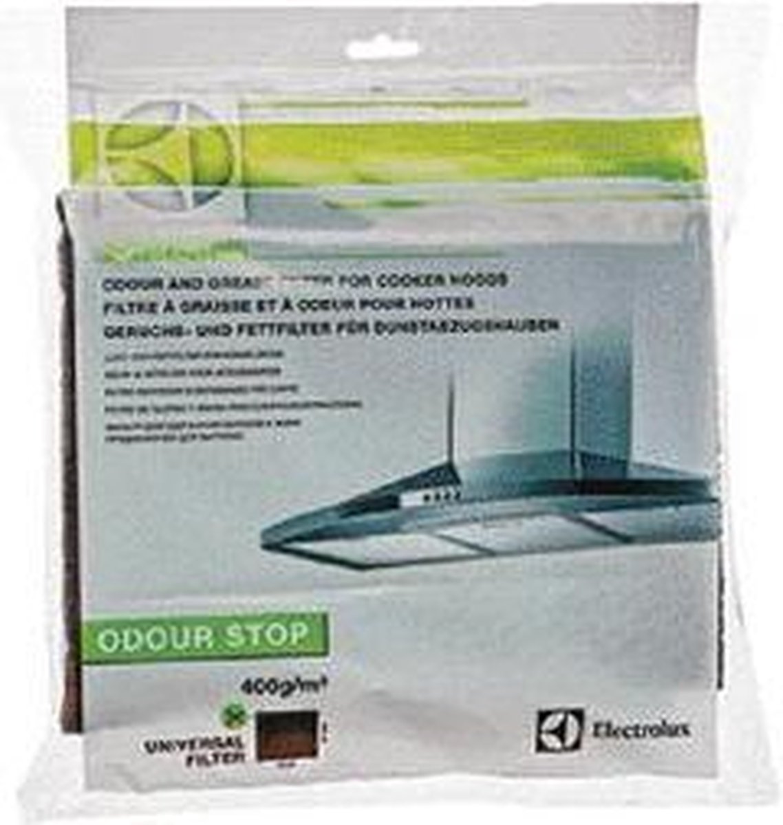 E3CGC402  Koolstoffilter 57 Cm X 47 Cm - universeel