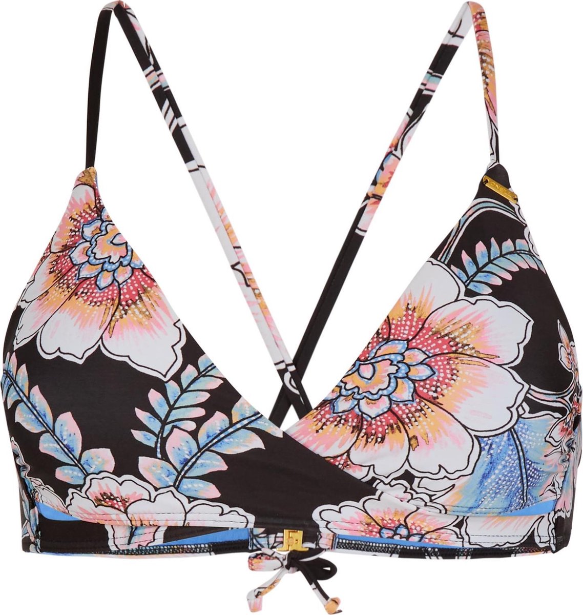 O'Neill Bikinitopje Baay - Black With Red - 44