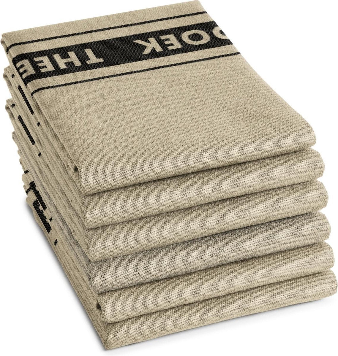 DDDDD Pelle - Theedoek - Natural - 6 stuks