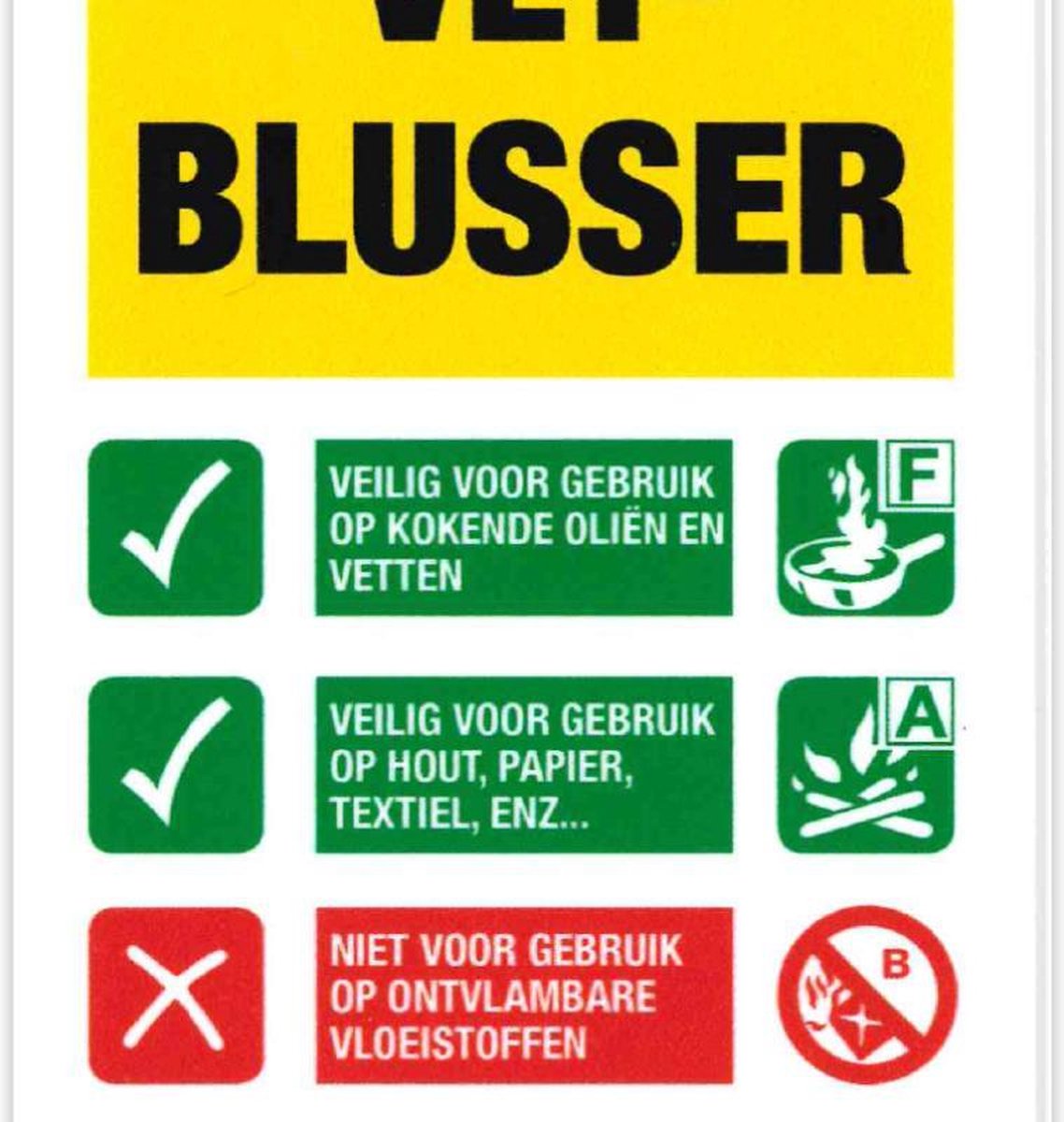 Bord Vetblusser
