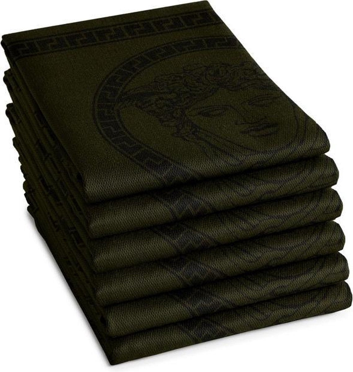 DDDDD Medusa - Theedoek - 60x65 cm - Set van 6 - Bronze