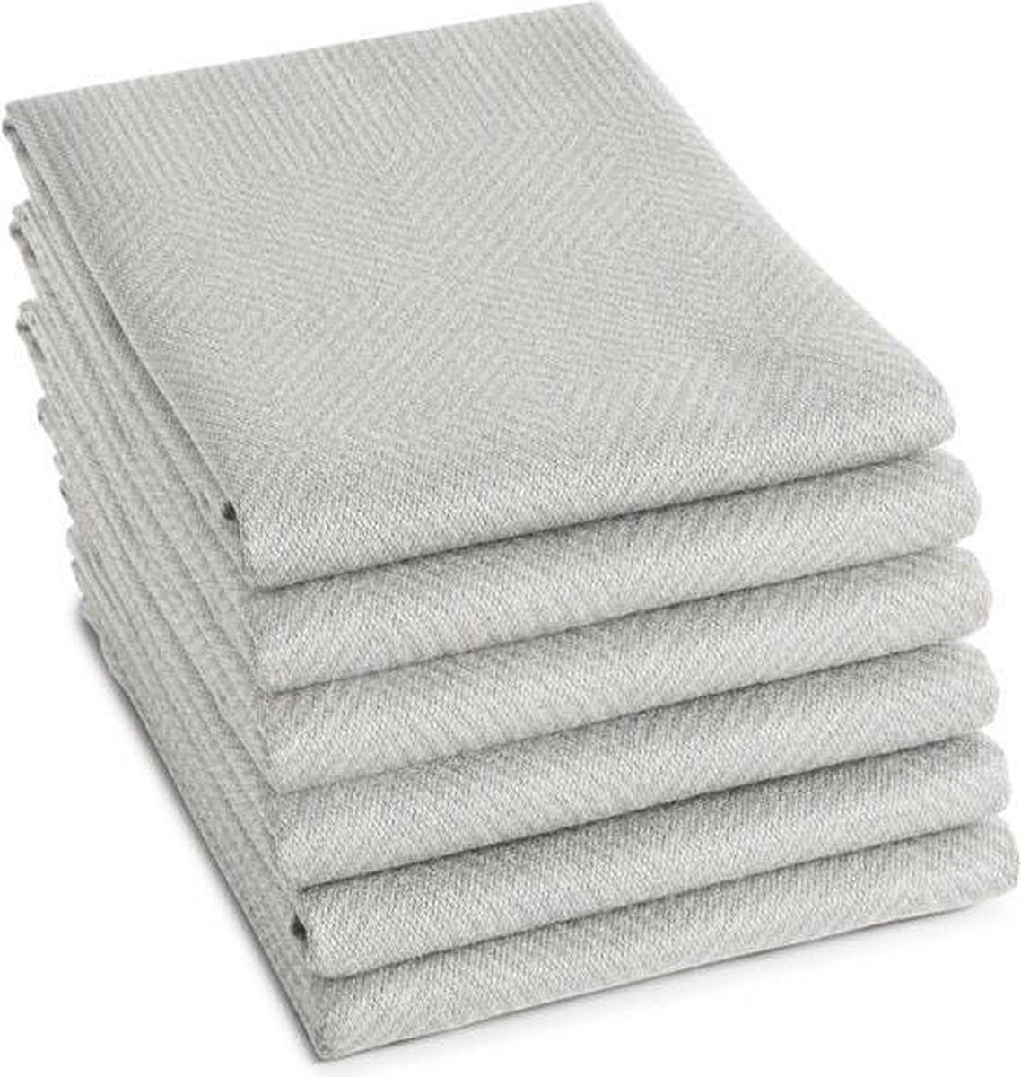 DDDDD Cisis - Theedoek - 60x65 cm - Set van 6 - Cream