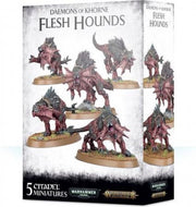 Age of Sigmar/Warhammer 40.000 - Daemons of Khorne Flesh Hounds