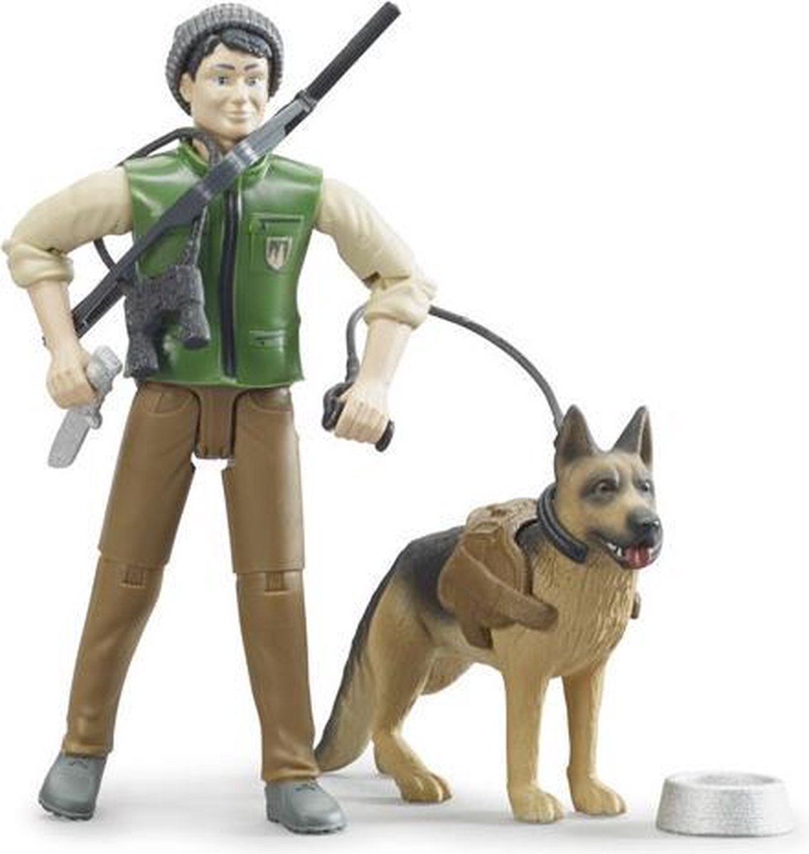 Bruder bworld ranger met hond en accessoires (62660)