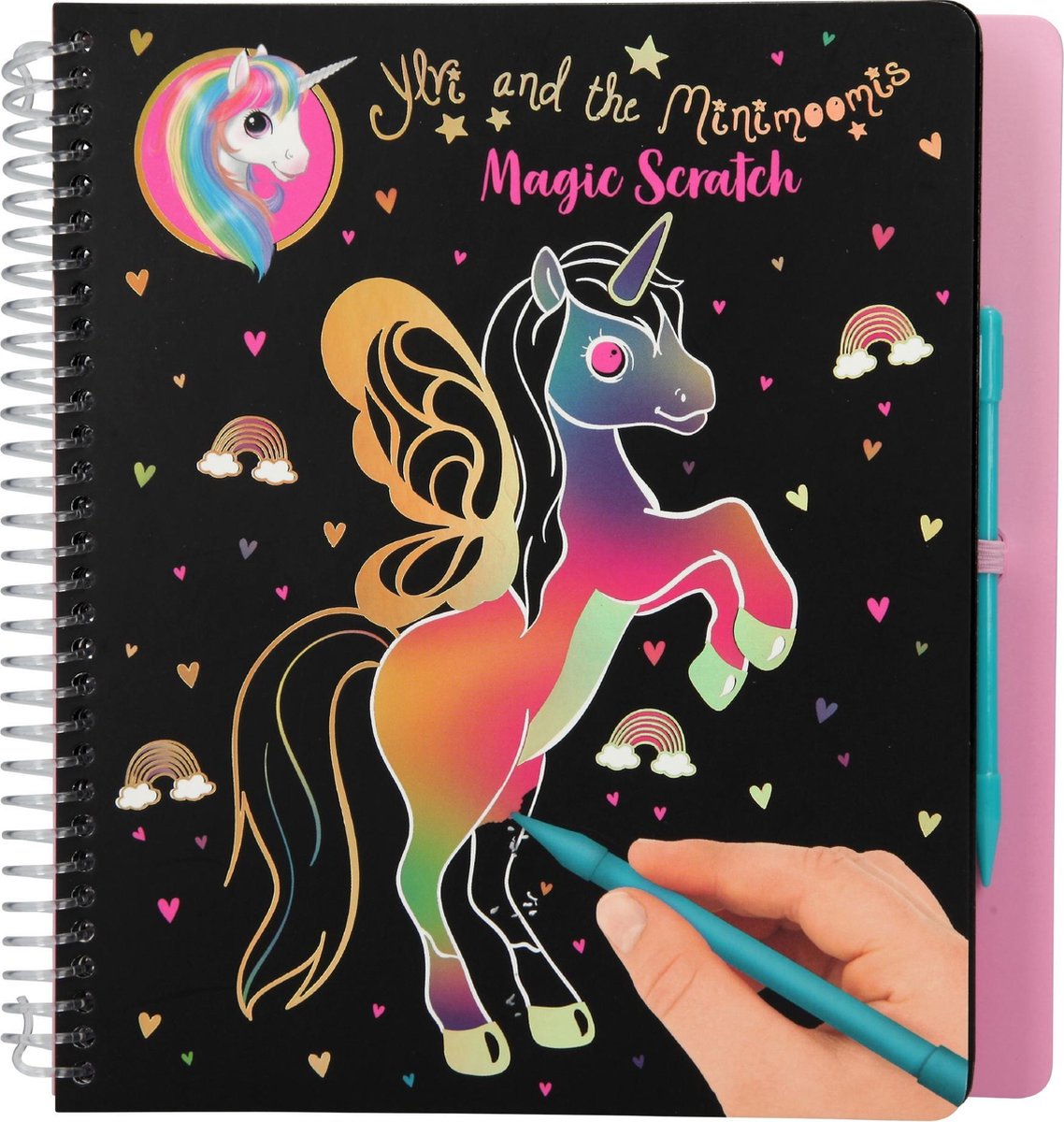Depesche Ylvi & the Minimoomis Magic Sc ratch boek