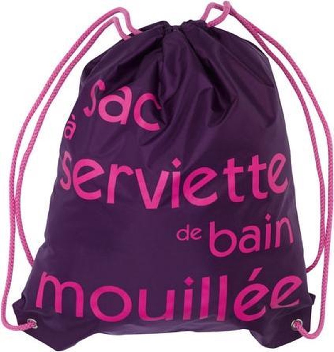 Zwemtas basic violet - 2 stuks
