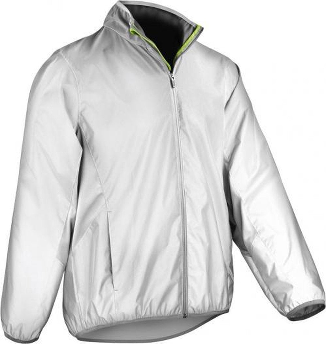 Reflec-Tex Hi-Vis Jacket Wit Reflecterend - Reflecterende Jas - Maat M