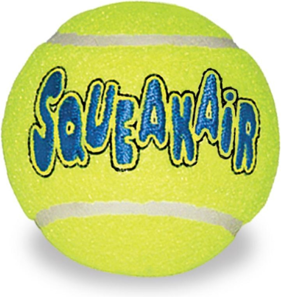 Kong Air Squacker Tennisbal - Hondenspeelgoed - Geel - M - Ø7