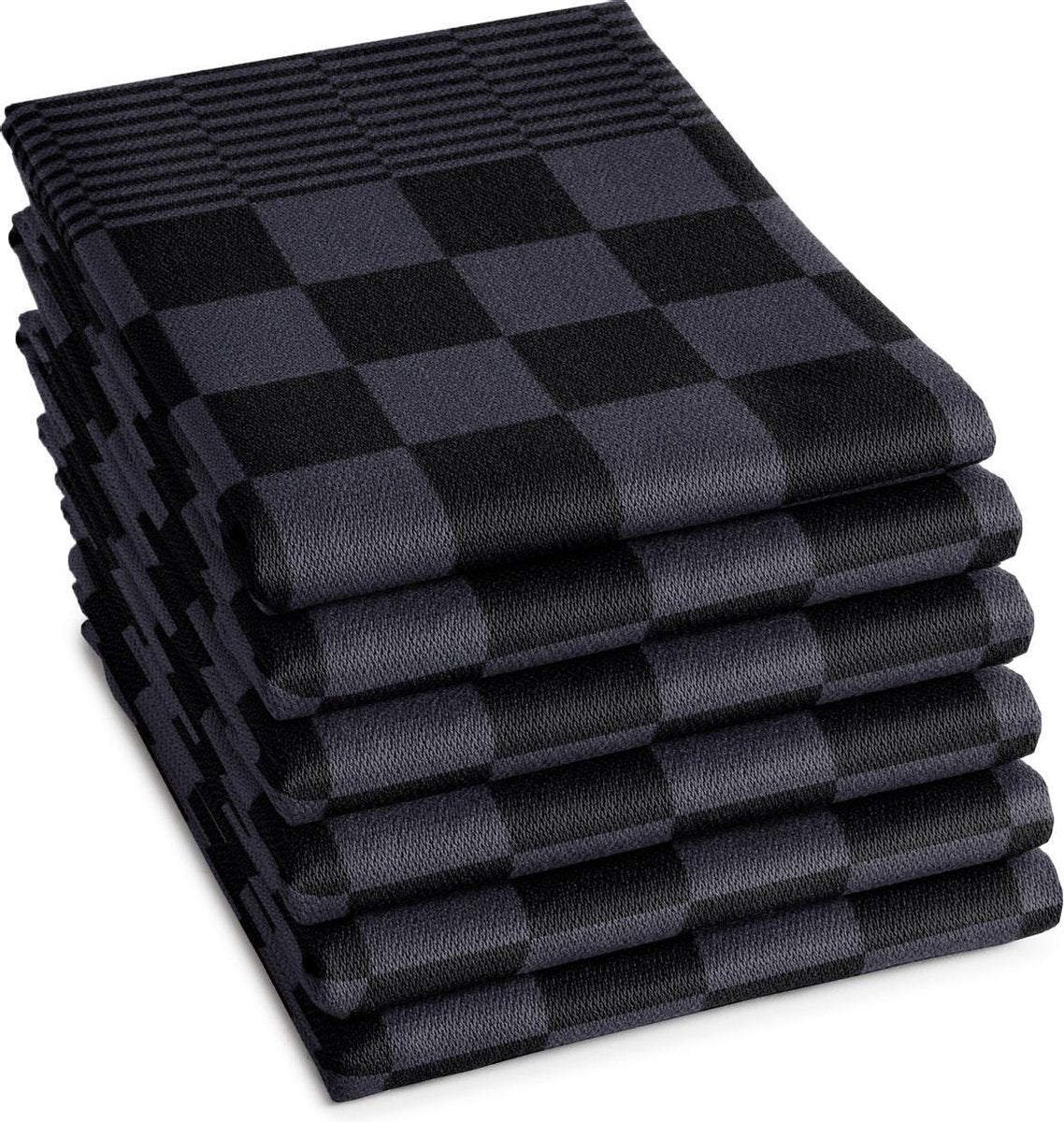 DDDDD Barbeque - Theedoek - Anthracite - 6 stuks