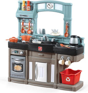 Step2 Best Chefs Kitchen - Speelkeuken met lichten en leuke geluiden - Inclusief 25-delige accessoireset