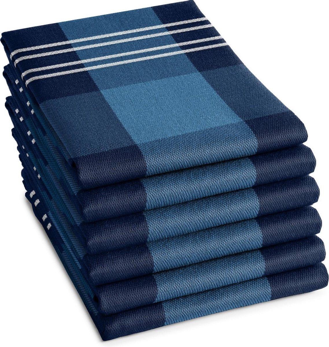DDDDD Feller - Theedoek - Blue - 6 stuks