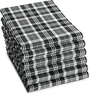 DDDDD Kilt - Theedoek - 60x65 cm - Set van 6 - Anthracite