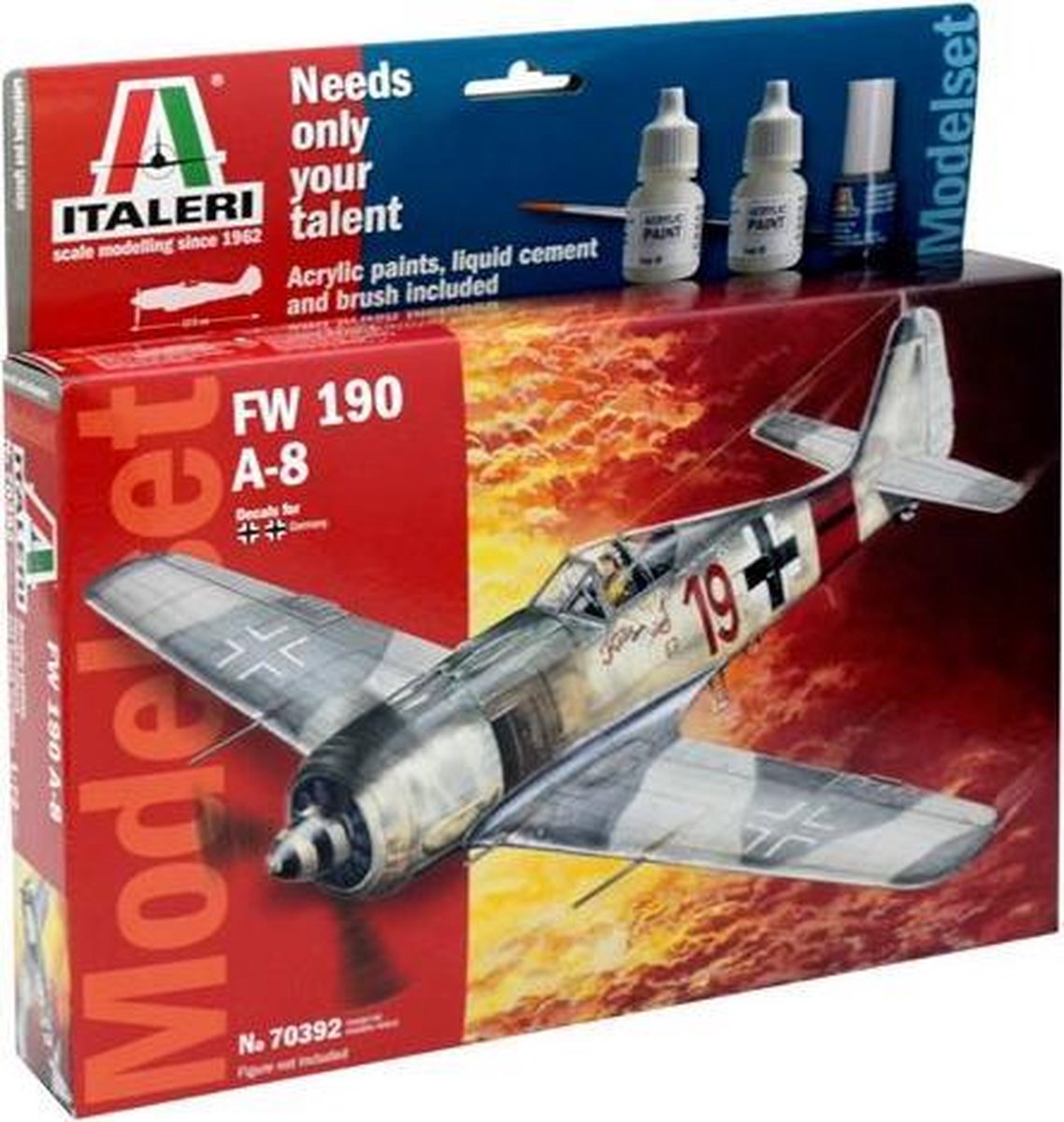 Italeri - Fw 190 A8 / F8 1:72 (Ita70392)
