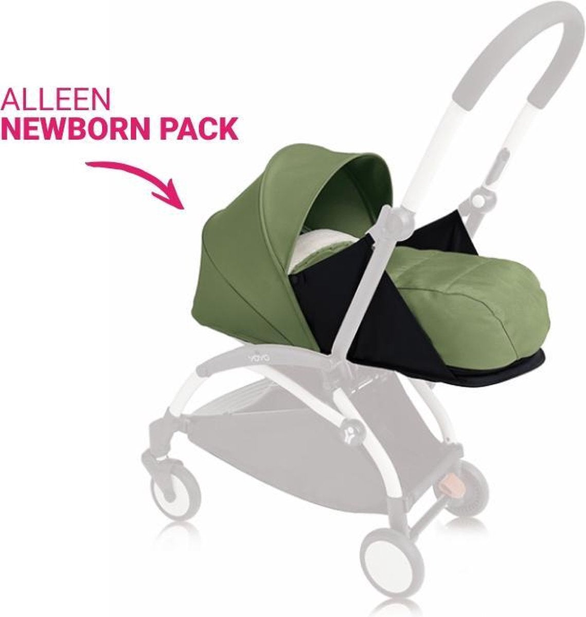 Babyzen Yoyo+ 0+ Newborn Pack - Peppermint