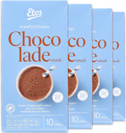 Etos Maaltijdshake Chocolade 40 sachets (4 x 10 sachets)