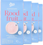 Etos Maaltijdshake Rood Fruit 40 sachets (4 x 10 sachets)