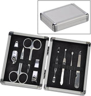 Haushalt  33318 - Manicureset - 8 delig - aluminium koffer