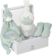 BamBam Cadeaudoos - Kraamcadeau Jongen & Meisje - Baby Cadeau - Pluche - Groen