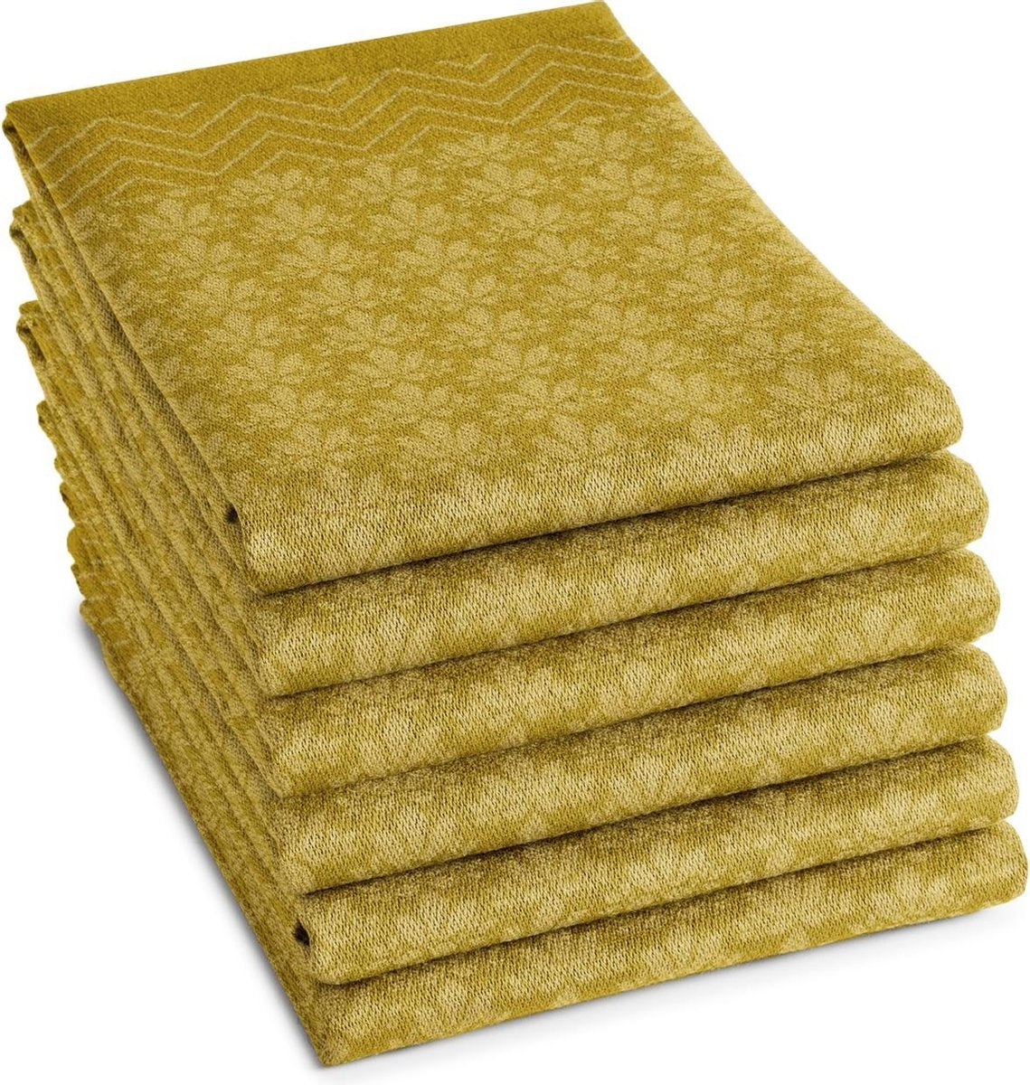 DDDDD Petals - Theedoek - Ochre - 6 stuks