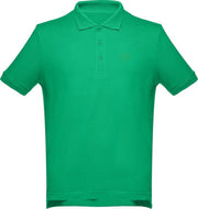 Romobrands_Heren polo_Model Mathijs_Kelly Green
