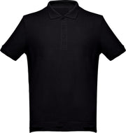 Romobrands_Heren polo_Model Mathijs_Zwart