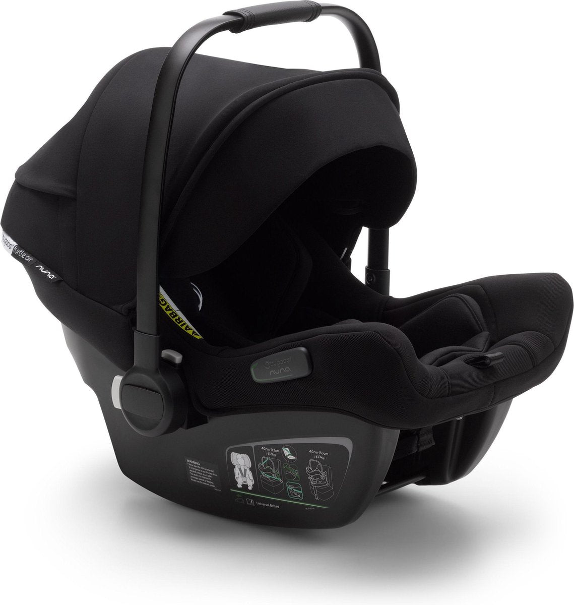 Bugaboo Turtle Air by Nuna autostoel - Zwart